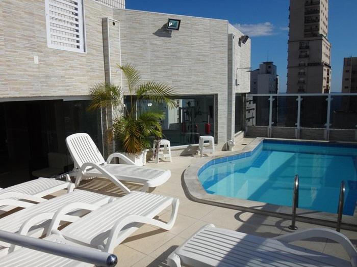 Atlantico Flat Gonzaga Aparthotel Santos  Eksteriør bilde