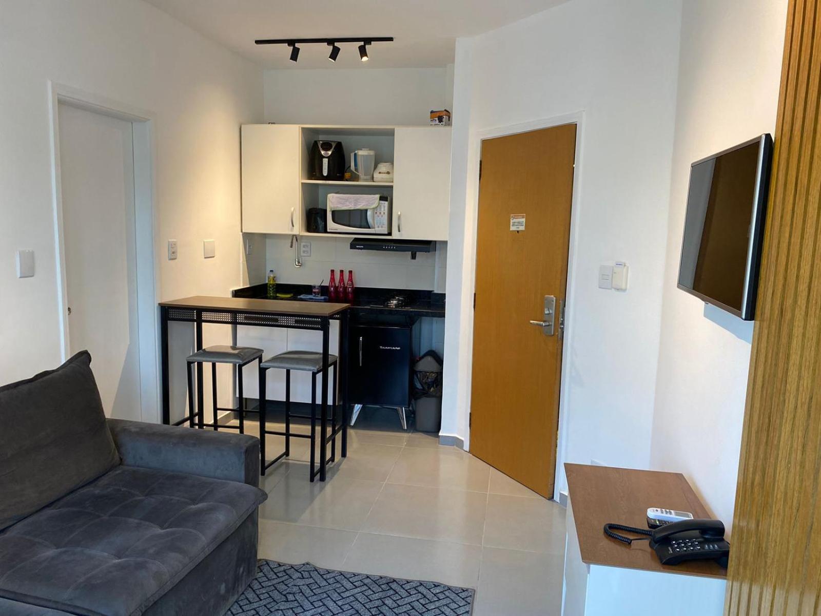 Atlantico Flat Gonzaga Aparthotel Santos  Eksteriør bilde